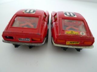 VINTAGE CORGI 394 DATSUN 240Z EAST AFRICAN RALLY PAIR ISSUED 1972 - 77 3