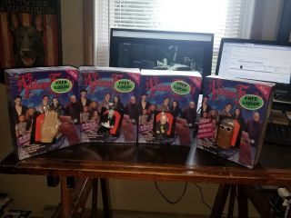 1991 Addams Family Complete 4 Cereal Box Set Flashlight Premium Ralston