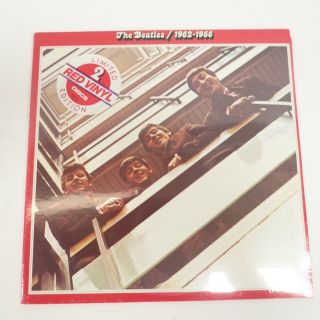 The Beatles " 1962 - 1966 " Limited Edition Red Vinyl 2lp - Sebx - 11842 -