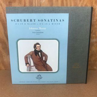 Johanna Martzy Jean Antonietti Schubert Sonatinas No 1 In D Major Angel Records