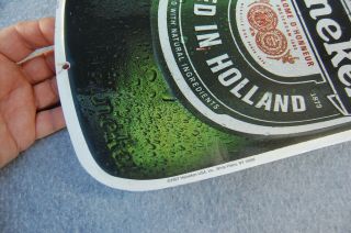Heineken Beer Bottle Tin Metal Sign 23 