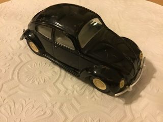 Vintage Tonka Die - Cast Metal Vw Volkswagen Bug Black