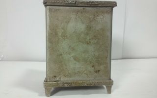 Antique 1910? Kenton nickel plated cast iron,  metal BOOM SAFE 3