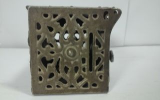 Antique 1910? Kenton nickel plated cast iron,  metal BOOM SAFE 5