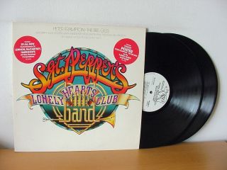 Sgt.  Pepper’s Lonely Hearts Club Band White Label Promo 2lp Bee Gees Aerosmith