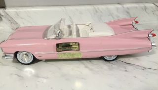 Vintage Jim Beam 1959 Pink Cadillac Eldorado Car Decanter With Seal
