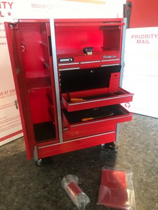 Snap On Mini Tool Box - Die Cast Rolling Toolbox Collectors Coin Bank Penny Bank