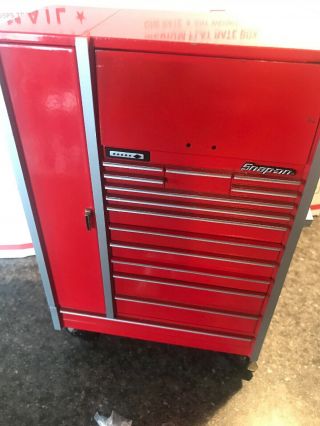 Snap On Mini Tool Box - Die Cast Rolling Toolbox Collectors Coin Bank penny Bank 4