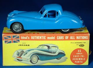 Ideal Jaguar Authentic Model Cars Of All Nations 3082,  Fine,  1956