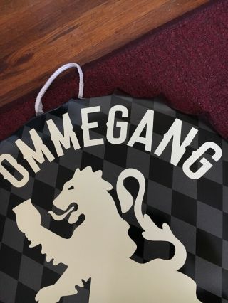 Ommegang Hennepin Beer Advertisement Tin Sign Craft Cooperstown NY 7