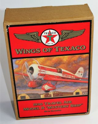 , In The Box: Wings Of Texaco 5 5th 1930 Travel Air Model R " Mystery Ship "