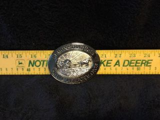 Very Rare 1989 John Deere Kansas City Gold Belt Buckle “outstanding Demo Award”