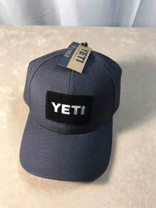 Coors Light Yeti Hat,  Nwt,  Blue Hat,  Black Yeti Patch