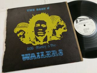 The Best Of Bob Marley And The Wailers Lp [studio One 12 " ] Ex [st050]