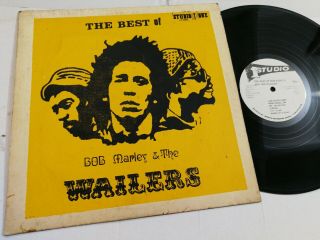 The Best Of Bob Marley And The Wailers Lp [studio One 12 " ] Ex [st051]