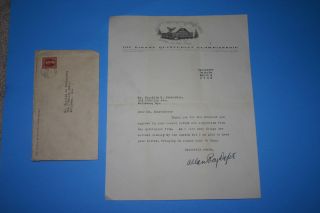 1938 Dionne Quintuplets Letter Signed Delivering Doctor Alan Roy Dafore - Letterhd