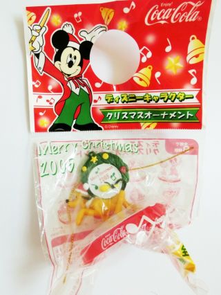 2005 Coca - Cola Disney Characters Christmas Ornament All 8 Complete Set F/S Japan 5