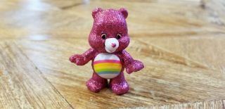 Mini Glitter Cheer Bear - Care Bear And Cousins Mystery Packs - Rare