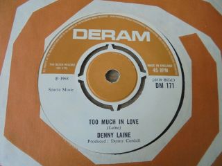 Denny Laine - Catherine ' s Wheel 1968 UK 45 DERAM PSYCH MOODY BLUES 2