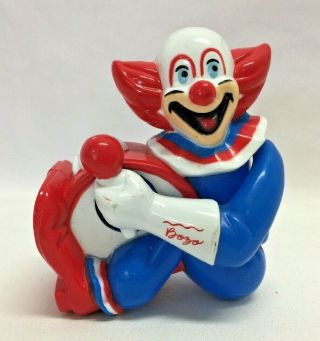 Vintage 1987 Bozo The Clown Bubble Gum/candy Dispenser Holder D3
