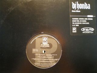 Dj Honda - Dj Honda (vinyl Lp) 1996 Rare Gang Starr,  Redman,  Alkaholiks