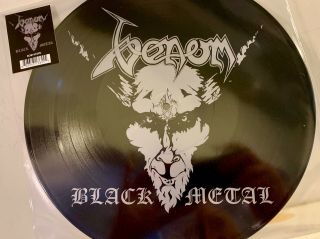 Venom - Black Metal Lp Picture Disc Record Store Day Rsd Vinyl 2016 - Thrash