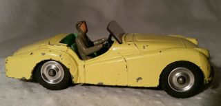 Vintage Dinky Toys Triumph Tr2 Convertible Meccano England Race Car Rare