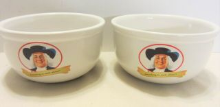 Pair Quaker Oats Collectible Cereal Bowls " Something To Smile About " 2005 31217