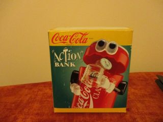 Vintage Coke Coca Cola Action Bank Soda Collectible