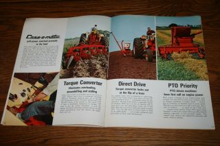 JI Case Tractors 730 830 Dealer Advertising Sales Brochure 3