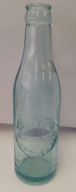 1910s Coca - Cola Straight Side Soda Bottle Butler Pa