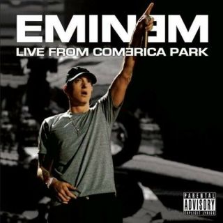 Eminem Live From Comerica Park 2x Lp Colored Vinyl Let Them Ear Vinyl White