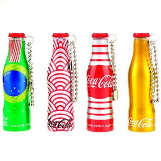 Rare China Coca Cola Mini Aluminium Bottle Set For The 2016 Rio Olympics.