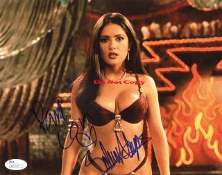 Salma Hayek From Dusk Till Dawn Signed 8x10 Autographed Rp
