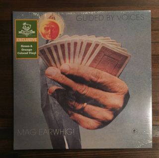 Guided By Voices - Mag Earwhig - Lp Limited Orange & Green Haze Vinyl