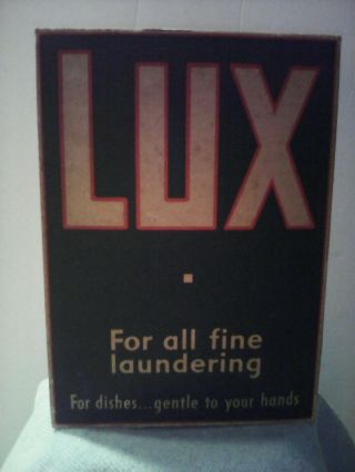 Vintage Lux Laundry Soap Box
