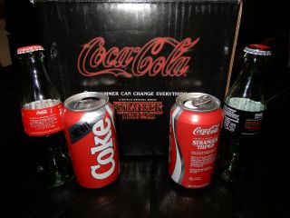 Limited Edition - Stranger Things Coke - Cans & Bottles,  Box - Coca Cola