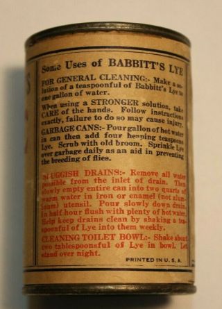 Vintage B.  T.  Babbitt Lye Bank,  for Your Daily Savings or old Safety Razor Blades 3