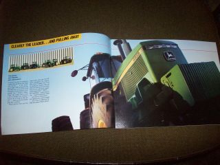 1988 John Deere 105 - 200 HP Tractor Brochure 4055 4255 4455 4555 4755 4955 2