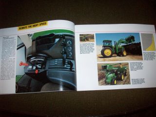 1988 John Deere 105 - 200 HP Tractor Brochure 4055 4255 4455 4555 4755 4955 3