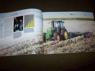 1988 John Deere 105 - 200 HP Tractor Brochure 4055 4255 4455 4555 4755 4955 4