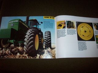 1988 John Deere 105 - 200 HP Tractor Brochure 4055 4255 4455 4555 4755 4955 8