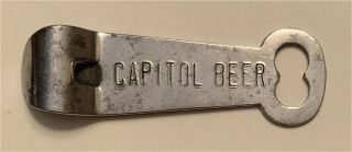 1930s Capitol Beer Jefferson City Missouri Key Shaped Bottle Opener B - 30 - 1