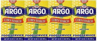 Argo Corn Starch 16 Oz.  Box Pack Of 4