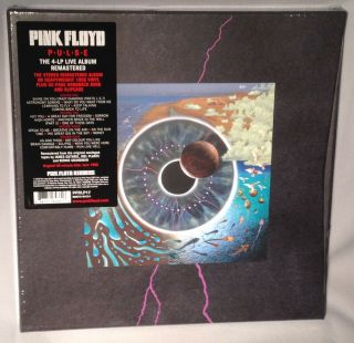 Lp Pink Floyd Pulse (4 Disc Vinyl Box Set With Book,  2018)