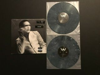 Marilyn Manson The Pale Emperor 2 Lp Grey Marble Hot Topic Exclusive Vinyl