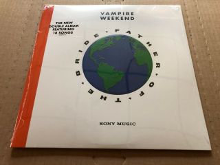 Rare Vampire Weekend - Father Of The Bride Blue / Green Vinyl X/2,  000