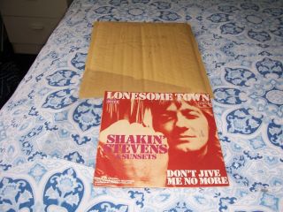Shakin Stevens And The Sunsets.  Lonesome Town - Dont Jive Me No More.  Decca 6.  1171