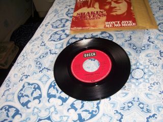 shakin stevens and the sunsets.  lonesome town - dont jive me no more.  decca 6.  1171 7