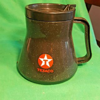 Vintage Aladdin Texaco Coffee Wide Bottom Travel Mug Untippable Non - Slip 20 oz 3
